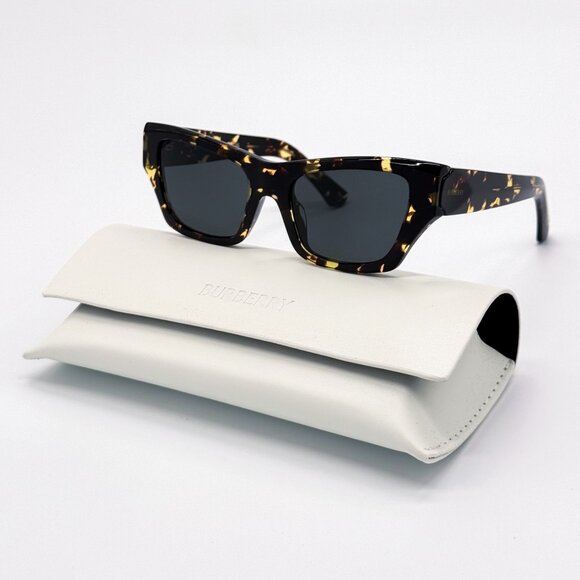 NEW BURBERRY SUNGLASSES HAVANA BLACK WOMEN BE4441U 4106/87 BURBERRY BE4441U 4106 main image 5